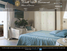 Tablet Screenshot of hotelmaremonti.com